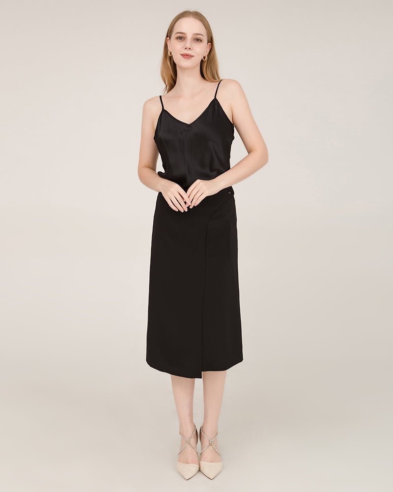 40 Momme Silk Wrap Suit Skirts