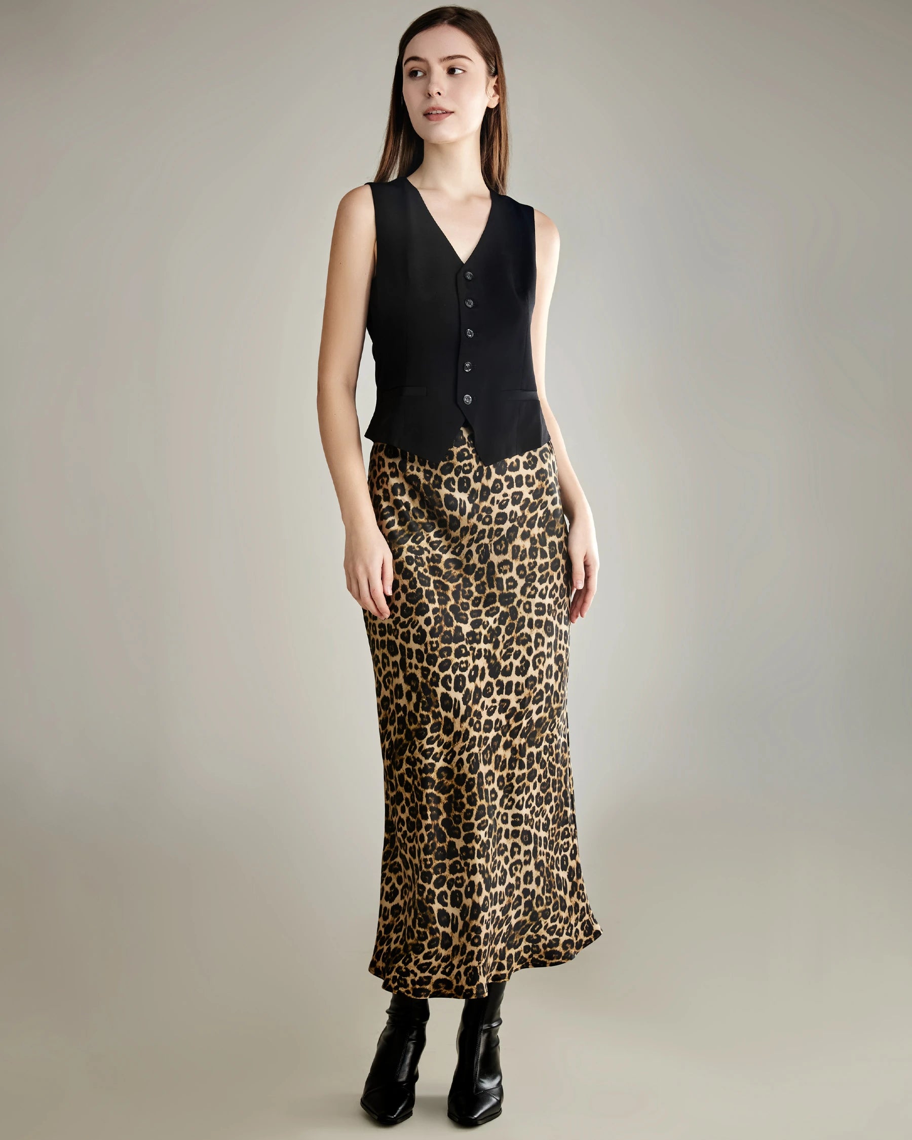 Women's Silk Suit Vest