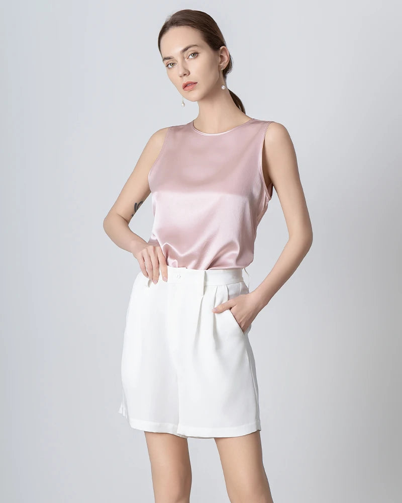 40 Momme Silk Bermuda Shorts