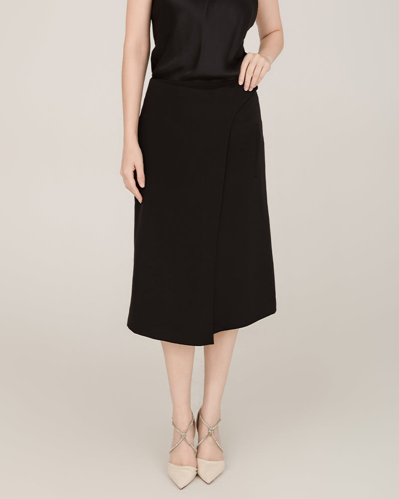 40 Momme Silk Wrap Suit Skirts